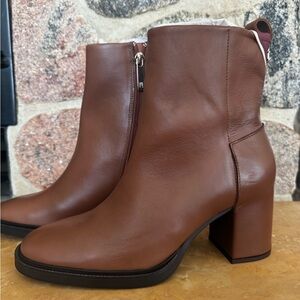 Tommy Hilfiger Brown Ankle Boots